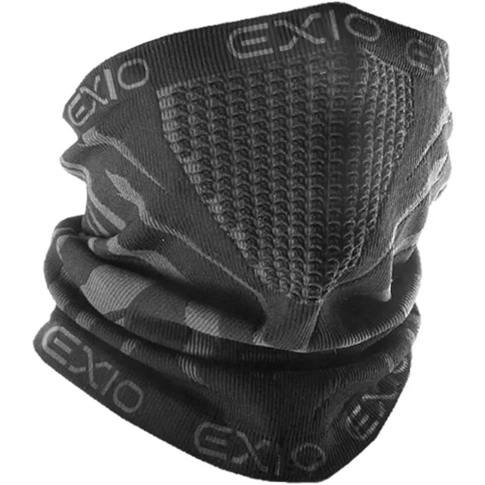 Men's Black/grey Winter Neck Warmer Gaiter Balaclava Windproof Ski Face Mask